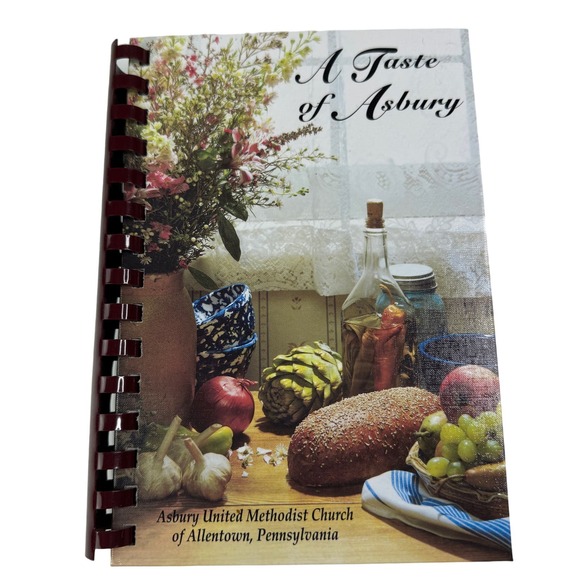 Asbury United Methodist Church Allentown PA Cookbook Midwest Recipes - Picture 1 of 6